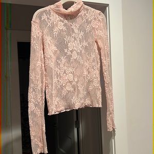 Free People mesh top